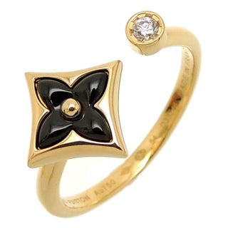 [⭐Lioran]STAR 1 DIAMOND OPEN RING