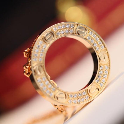[⭐Lioran]LOVE NECKLACE ADJUSTABLE ROSE GOLD