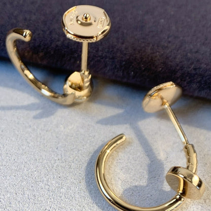 [⭐Lioran]JUSTE EARRINGS PINK GOLD