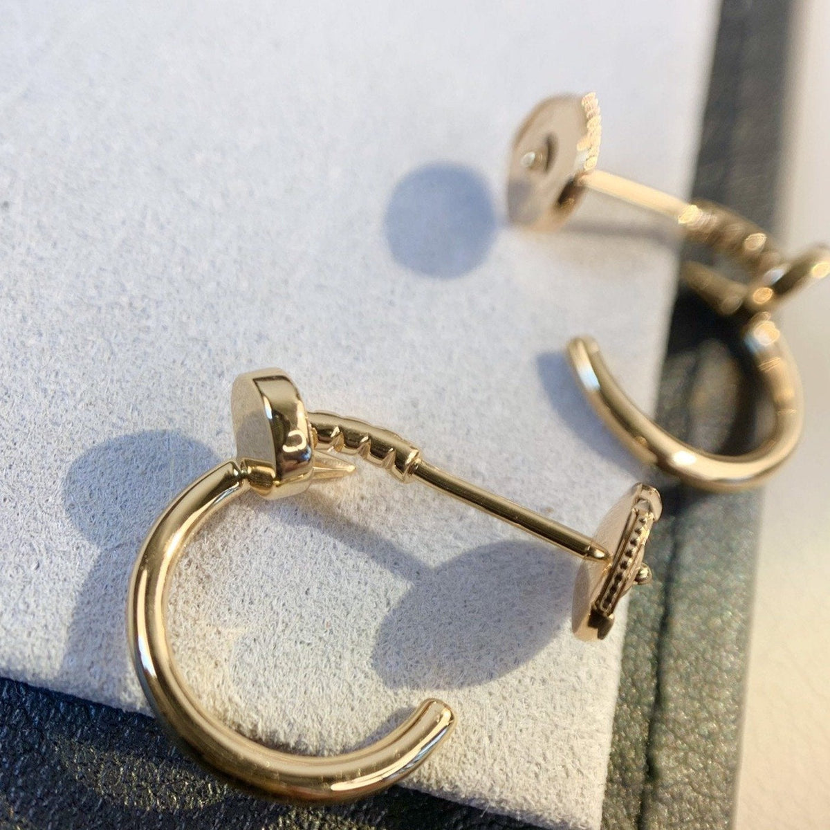 [⭐Lioran]JUSTE EARRINGS PINK GOLD