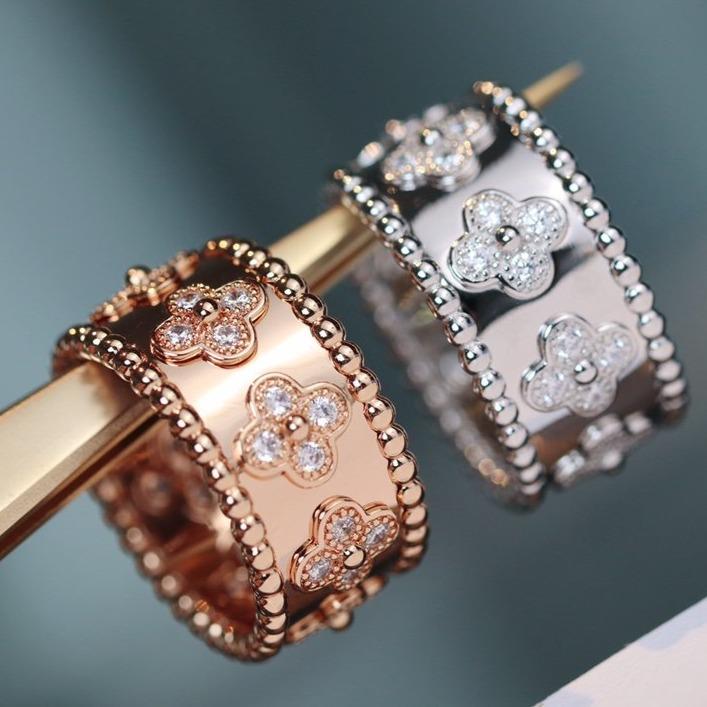 [⭐Lioran]CLOVER KALEIDOSCOPE RING 10MM