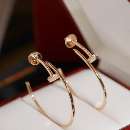 [⭐Lioran]JUSTE EARRINGS DIAMONDS 1.8MM