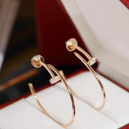 [⭐Lioran]JUSTE EARRINGS DIAMONDS 1.8MM