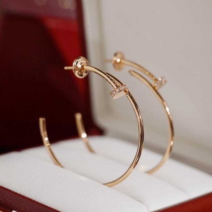 [⭐Lioran]JUSTE EARRINGS DIAMONDS 1.8MM