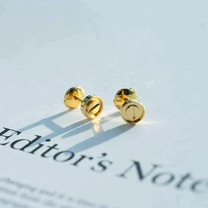 [⭐Lioran]LOVE EARRINGS GOLD 10MM