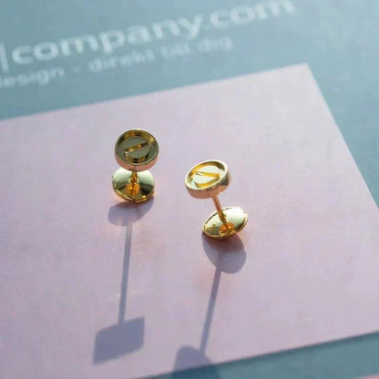 [⭐Lioran]LOVE EARRINGS GOLD 10MM