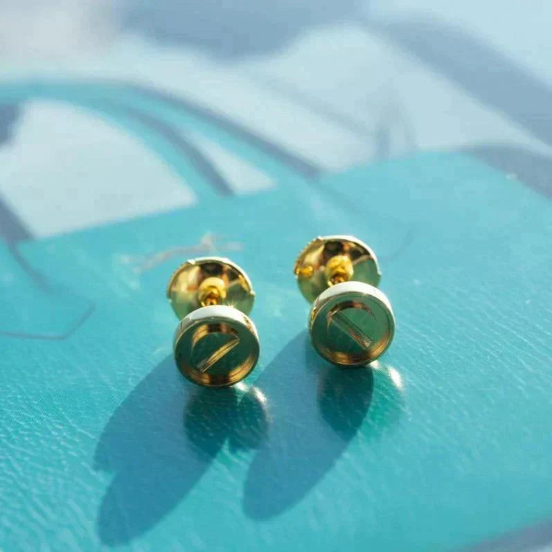 [⭐Lioran]LOVE EARRINGS GOLD 10MM