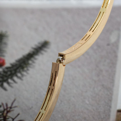 [⭐Lioran]SERPENTI BRACELET PINK GOLD DIAMOND DOUBLE SNAKE