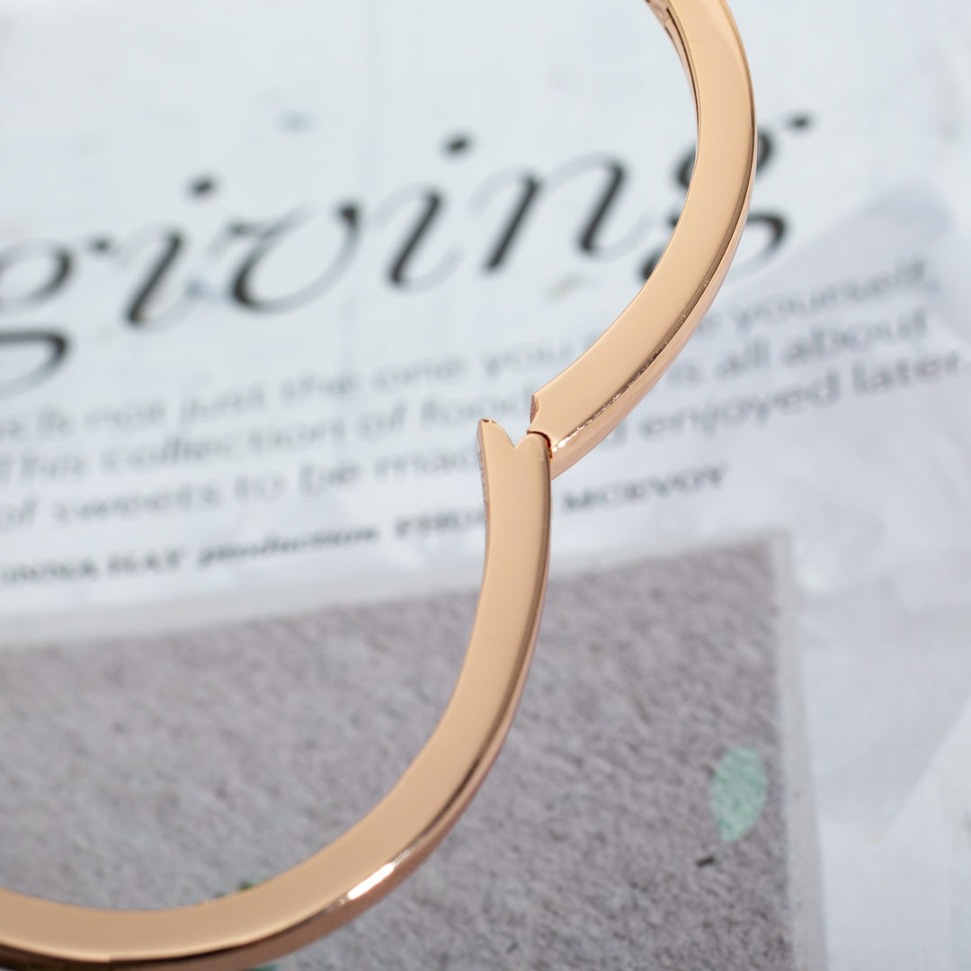 [⭐Lioran]DREAM BRACELET OPEN PINK GOLD MOP DIAMOND