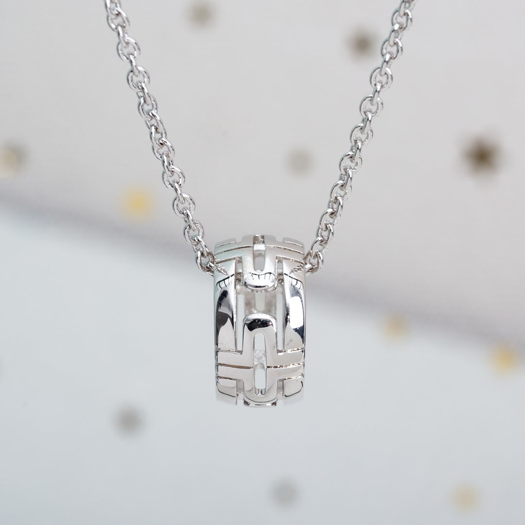 [⭐Lioran]PARENTESI NECKLACE SILVER