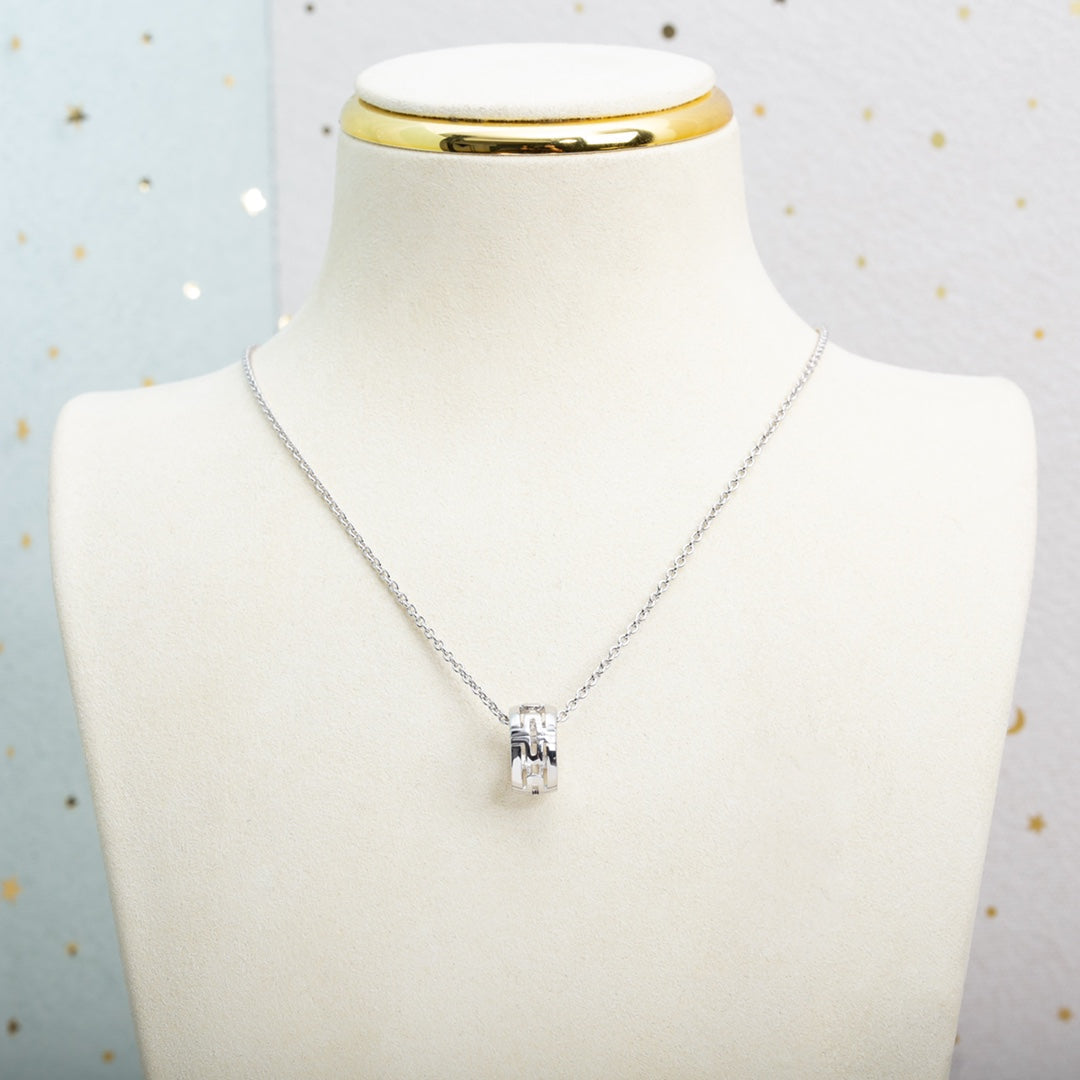 [⭐Lioran]PARENTESI NECKLACE SILVER