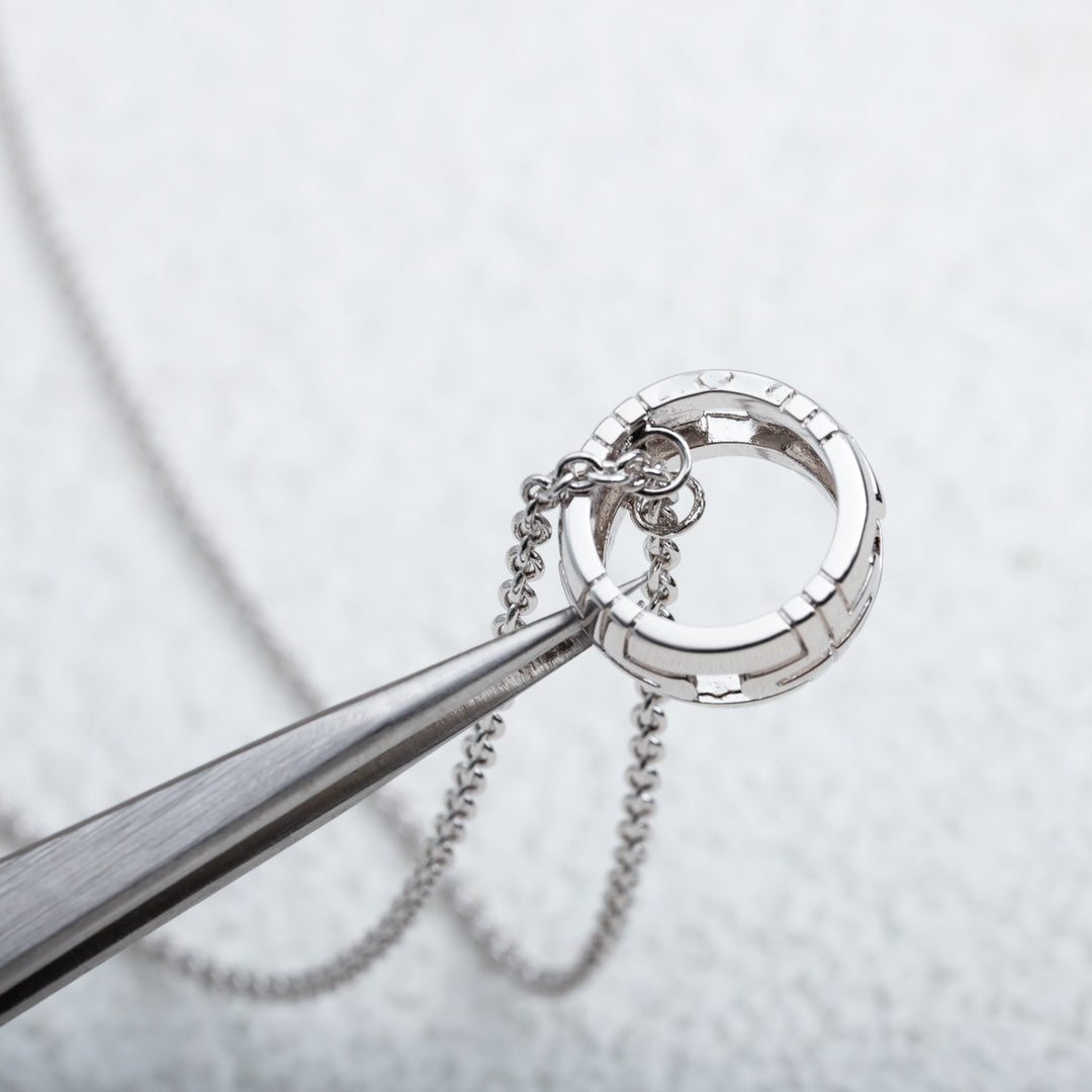 [⭐Lioran]PARENTESI NECKLACE SILVER