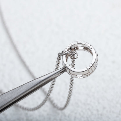 [⭐Lioran]PARENTESI NECKLACE SILVER
