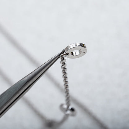 [⭐Lioran]PARENTESI NECKLACE SILVER