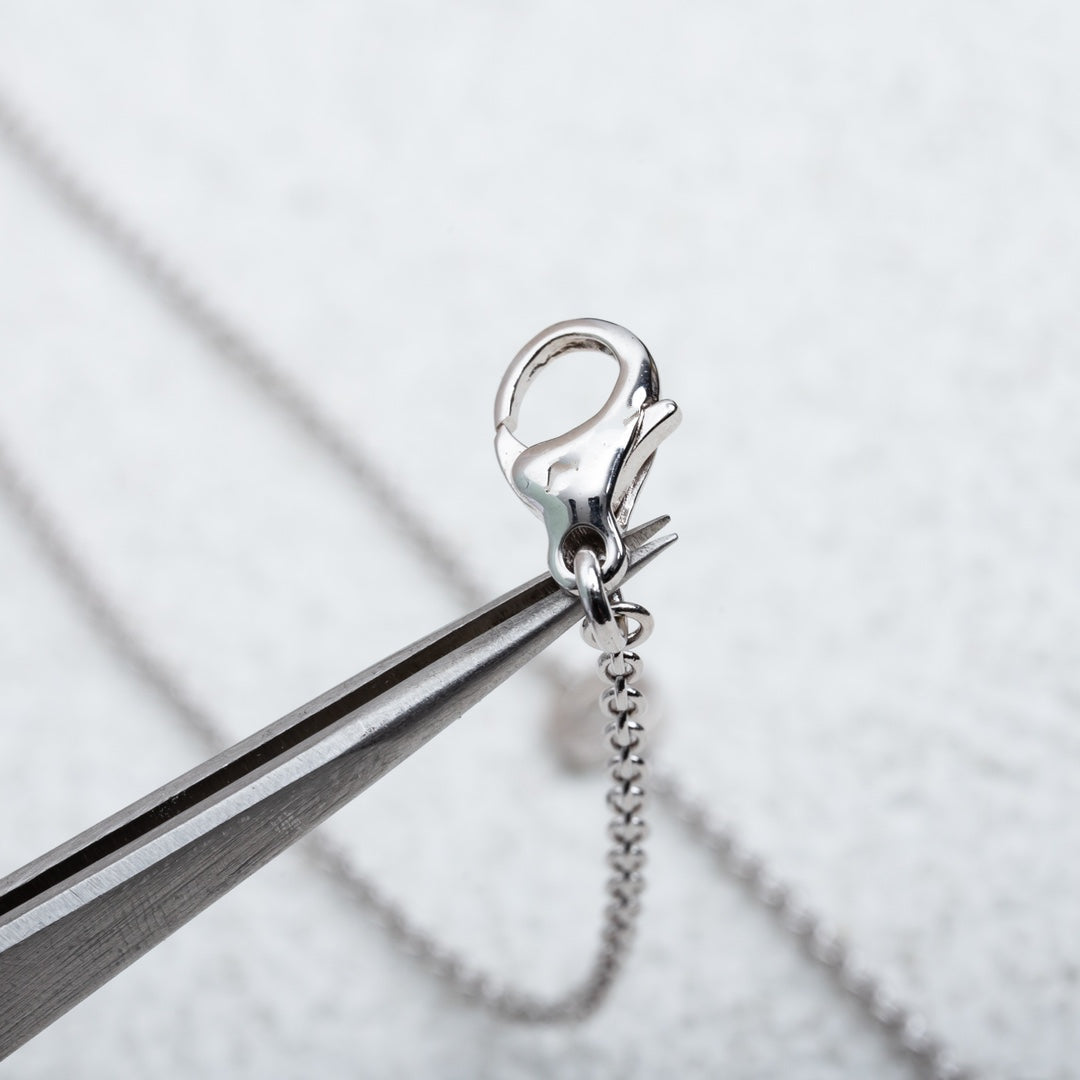 [⭐Lioran]PARENTESI NECKLACE SILVER