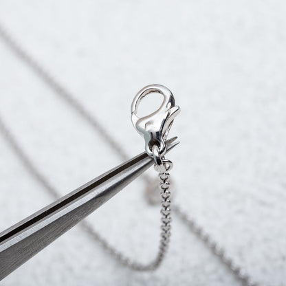 [⭐Lioran]PARENTESI NECKLACE SILVER