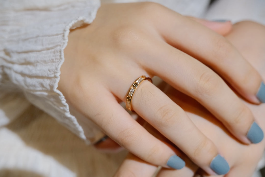 [⭐Lioran]LOVE RING 2.65MM DIAMOND