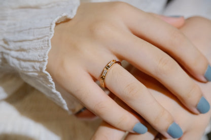 [⭐Lioran]LOVE RING 2.65MM DIAMOND