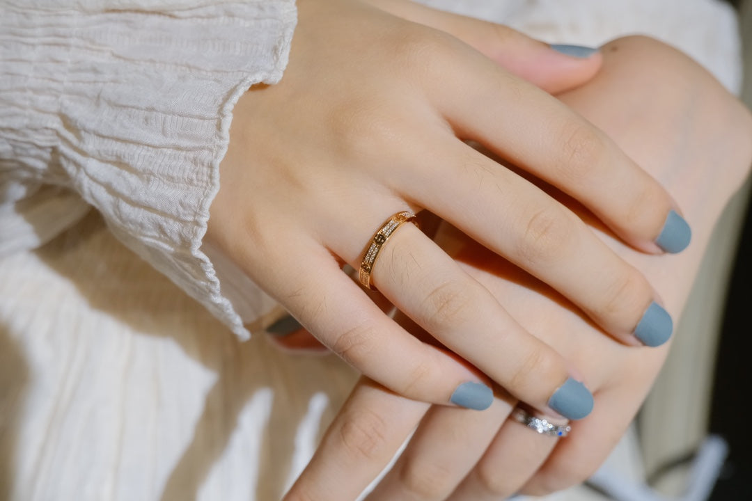 [⭐Lioran]LOVE RING 2.65MM DIAMOND