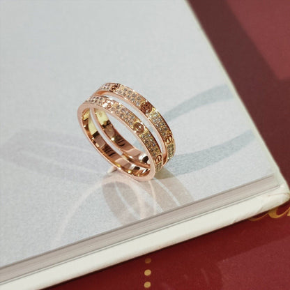[⭐Lioran]LOVE RING 2.65MM DIAMOND