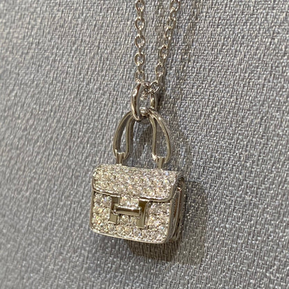 [⭐Lioran]CONSTANCE PEDANT DIAMOND NECKLACE
