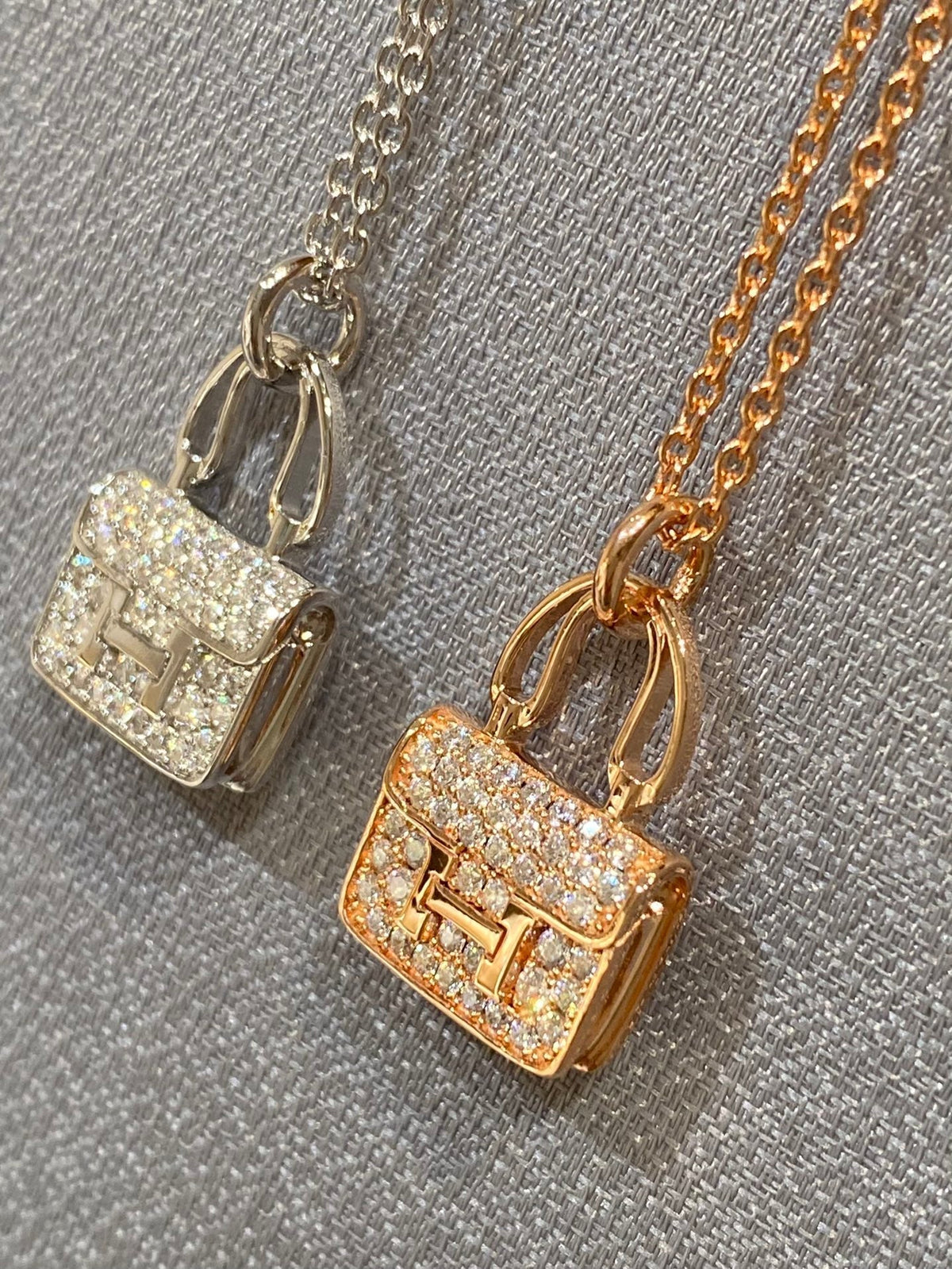 [⭐Lioran]CONSTANCE PEDANT DIAMOND NECKLACE