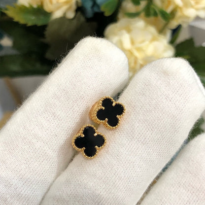 [⭐Lioran]CLOVER MINI GOLD EARRINGS
