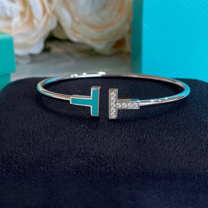 [Lioran]T BRACELET 1.8MM TURQUOISE DIAMOND