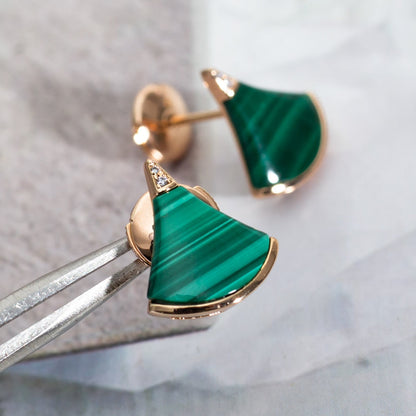 [⭐Lioran]DIVAS DREAM EARRINGS PINK GOLD