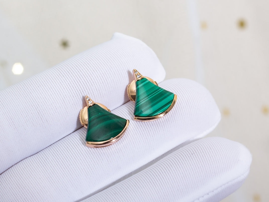 [⭐Lioran]DIVAS DREAM EARRINGS PINK GOLD