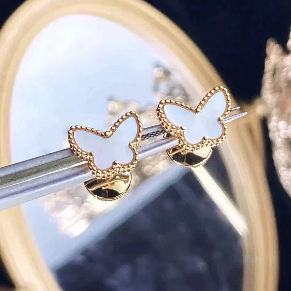 [⭐Lioran]SWEET BUTTERFLY MOP EARSTUDS