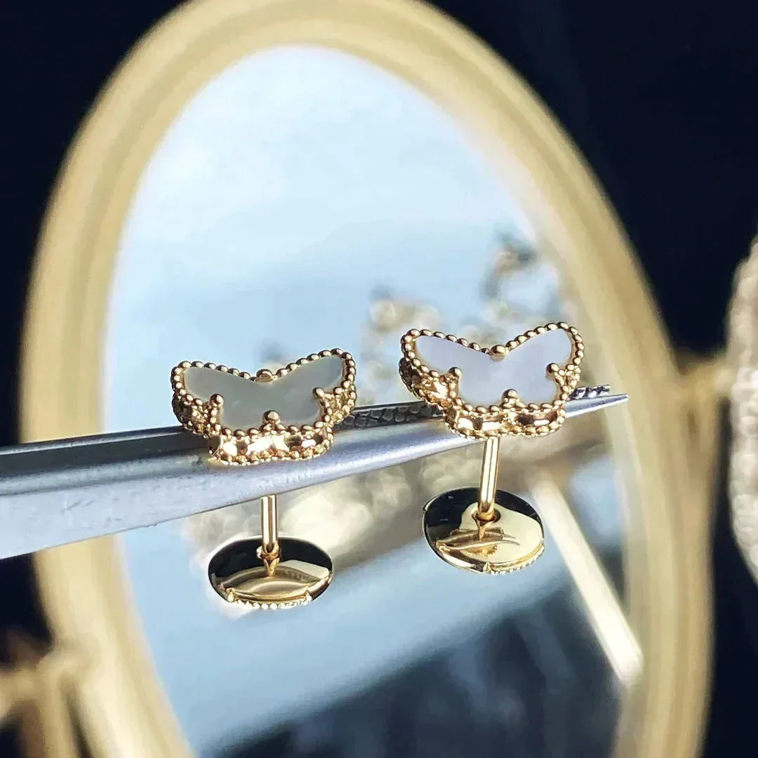 [⭐Lioran]SWEET BUTTERFLY MOP EARSTUDS