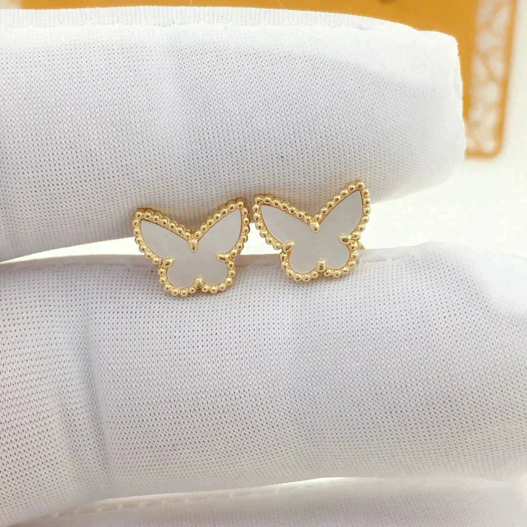 [⭐Lioran]SWEET BUTTERFLY MOP EARSTUDS