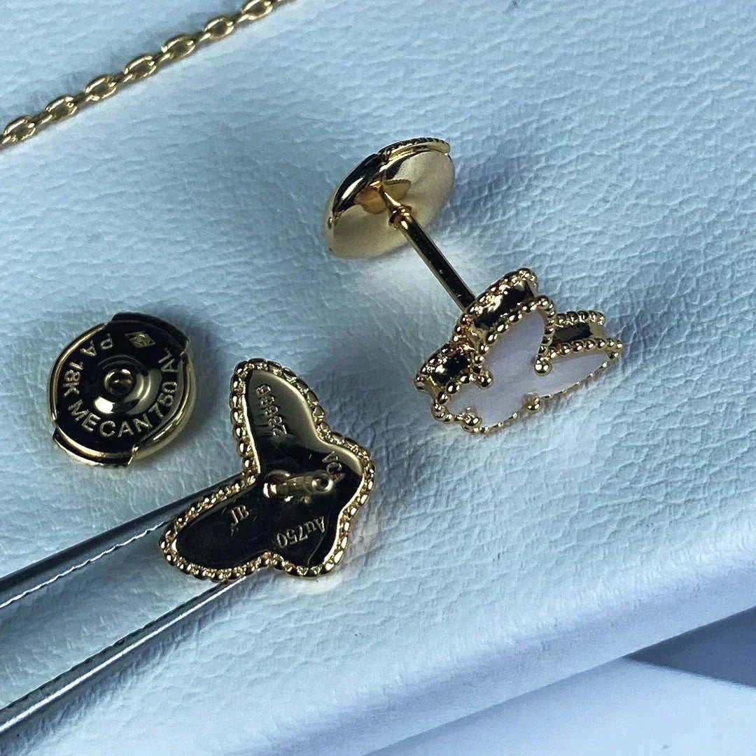 [⭐Lioran]SWEET BUTTERFLY MOP EARSTUDS