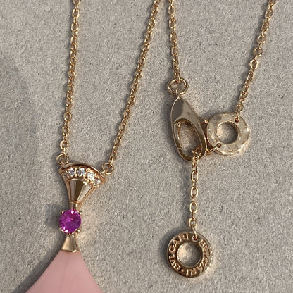 [⭐Lioran]DREAM NECKLACE PINK OPAL
