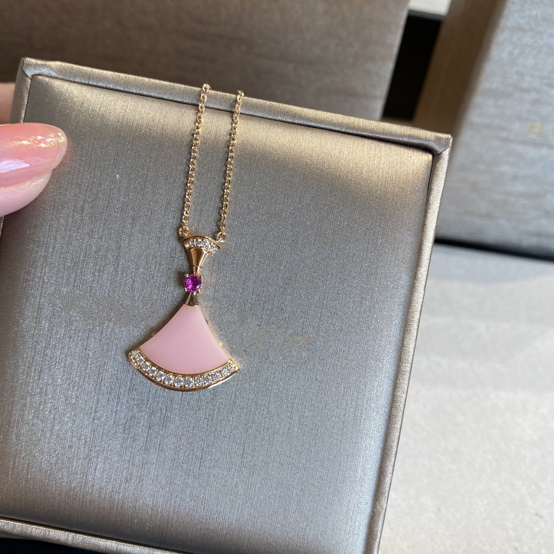 [⭐Lioran]DREAM NECKLACE PINK OPAL