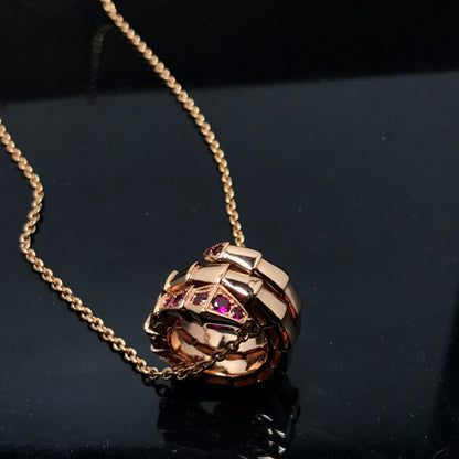 [⭐Lioran]SERPENTI PEDANT NECKLACE