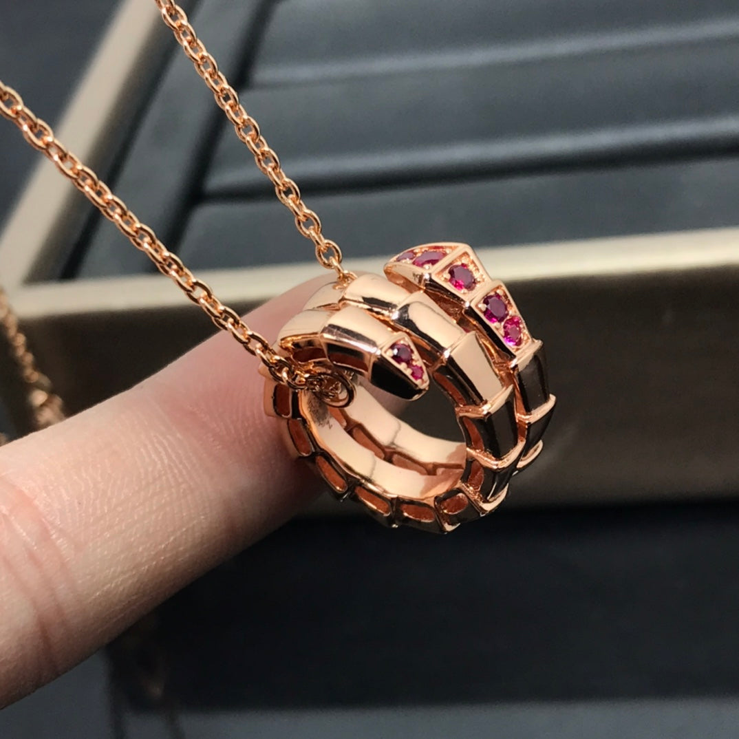 [⭐Lioran]SERPENTI PEDANT NECKLACE