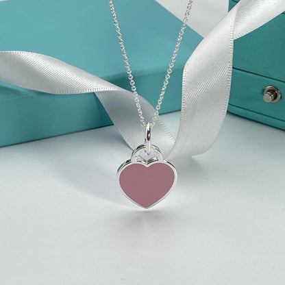 [Lioran]HEART PEDANT SILVER NECKLACE