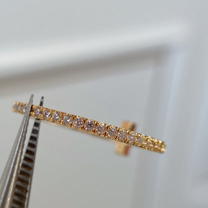 [Lioran]T RING DIAMOND PINK GOLD