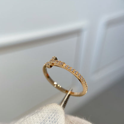 [Lioran]T RING DIAMOND PINK GOLD