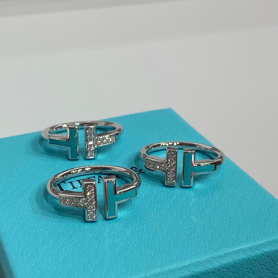 [Lioran] WIRE TURQUOISE DIAMOND RING SILVER