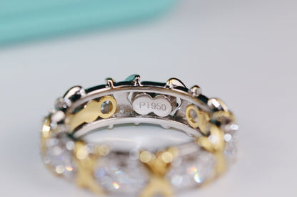 [Lioran]SIXTEEN STONE RING GOLD