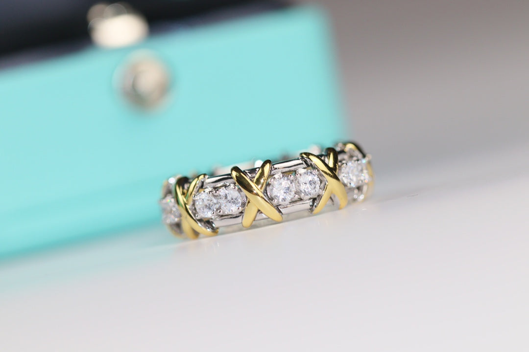 [Lioran]SIXTEEN STONE RING GOLD