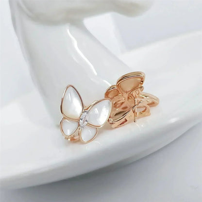 [⭐Lioran]BUTTERFLY MOP DIAMOND EARRINGS