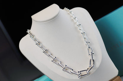 [Lioran]HARDWEAR LINK SILVER NECKLACE