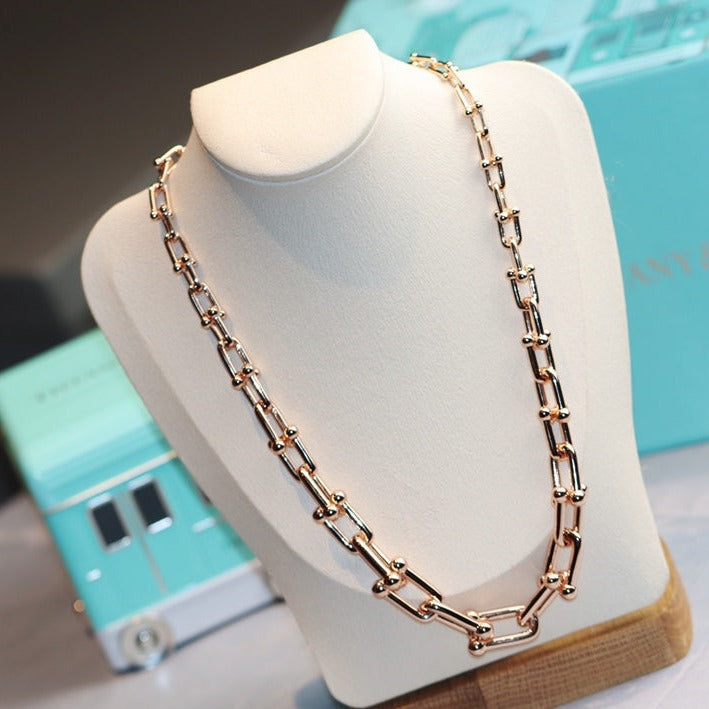 [Lioran]HARDWEAR LINK GOLD NECKLACE