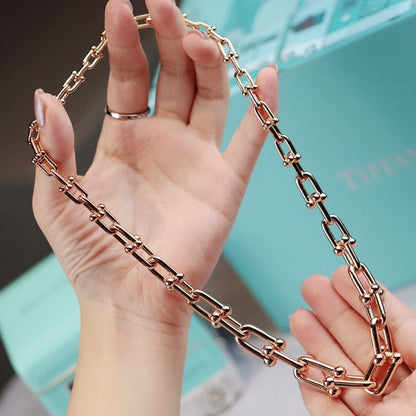 [Lioran]HARDWEAR LINK GOLD NECKLACE