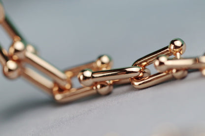 [Lioran]HARDWEAR LINK GOLD NECKLACE