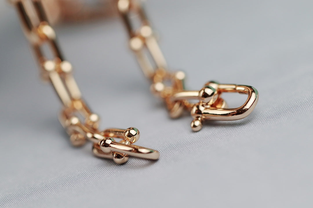 [Lioran]HARDWEAR LINK GOLD NECKLACE